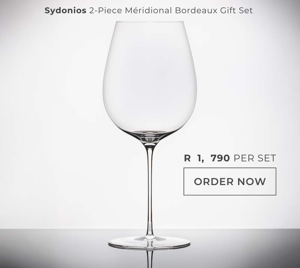 Elegant Bordeaux wine glass with a price tag and "ORDER NOW" button.